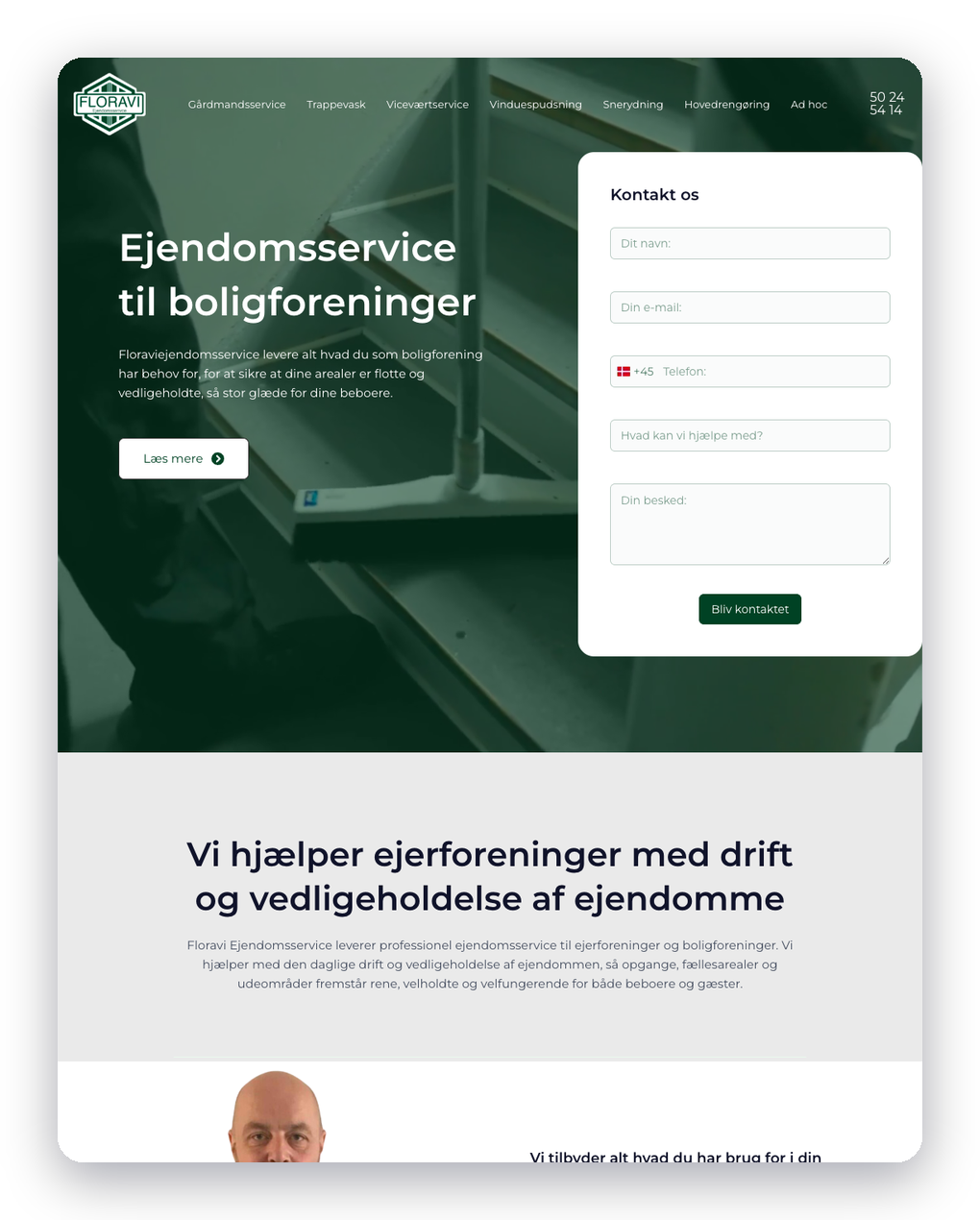 Floravi — hjemmeside bygget af Effecta Floravi — hjemmeside bygget af Effecta